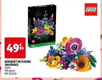 Lego bouquet de fleurs sauvages