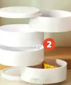 Auchan Actuel rangement 4 compartiments offre