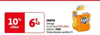 Auchan Fanta fanta offre
