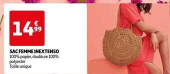 Auchan Inextenso sac femme offre