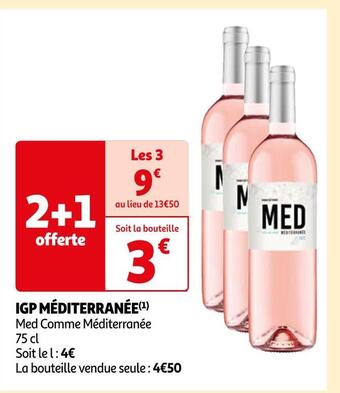 Auchan Igp méditerranée offre