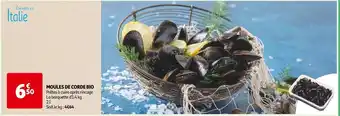 Auchan Supermarché Moules de corde bio offre