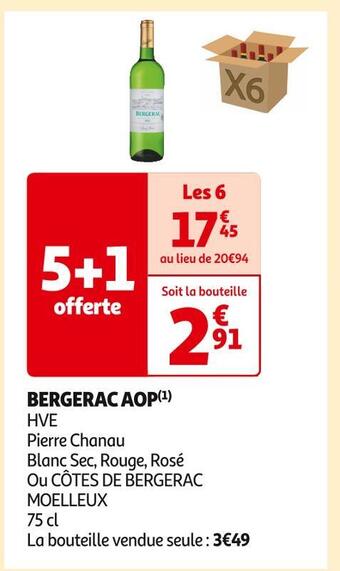 Auchan Supermarché Pierre chanau bergerac aop offre