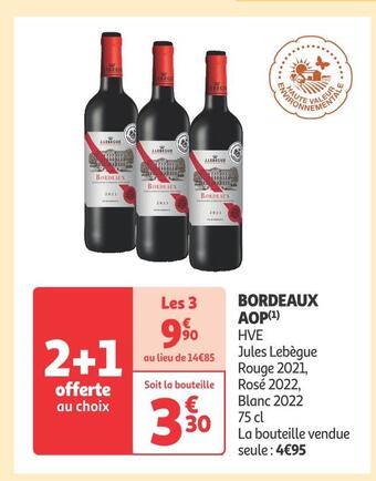 Auchan Supermarché Bordeaux aop offre