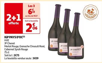 Auchan Supermarché Jp chenet igp pays d'oc offre