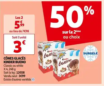 Kinder cÎnes glacés kinder bueno