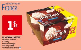 Auchan Supermarché Nestlé le viennois offre
