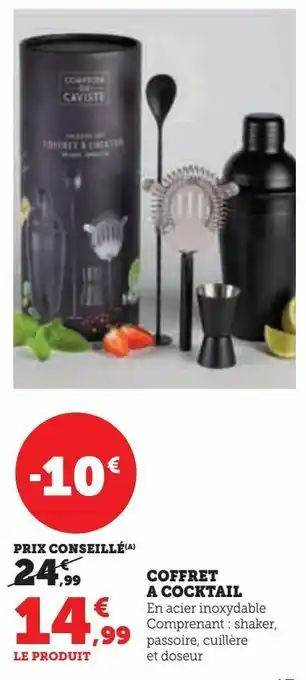 Hyper U Coffret a cocktail offre