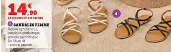 Sandales femme