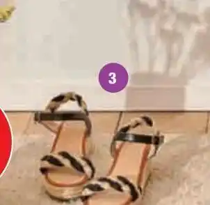 Hyper U Espadrilles talon femme offre