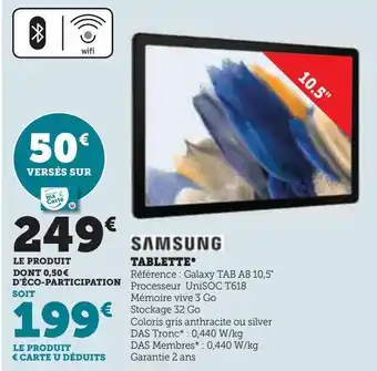Hyper U Tablette offre