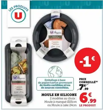 Hyper U Moule en silicone offre