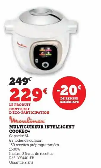 Multicuiseur intelligent cookeo+