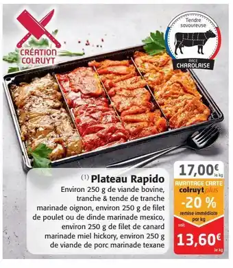 Colruyt Plateau rapido offre