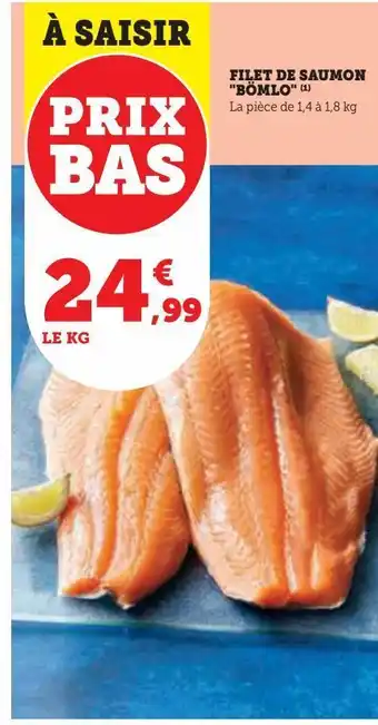 Hyper U Filet de saumon bömlo offre