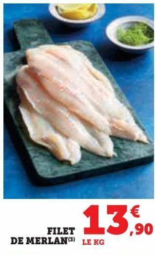 Hyper U Filet de merlan offre