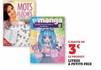 Hyper U Livres à petits prix offre