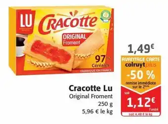 Colruyt Cracotte lu offre