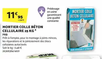Bricomarché MORTIER COLLE BÉTON offre