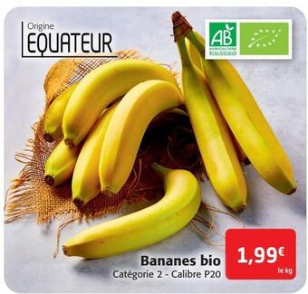 Colruyt Bananes bio offre
