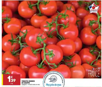 Tomates Rondes en Grappe