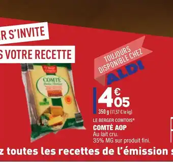ALDI Comté AOP offre