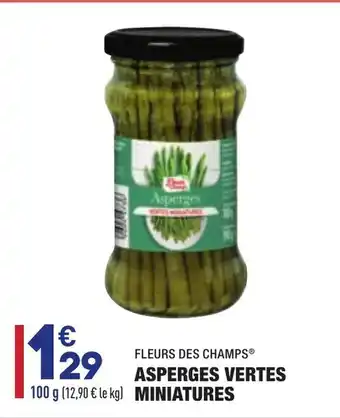 ALDI Asperges vertes miniatures offre