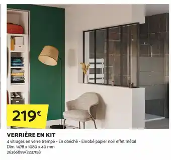 Bricomarché VERRIÈRE EN KIT offre