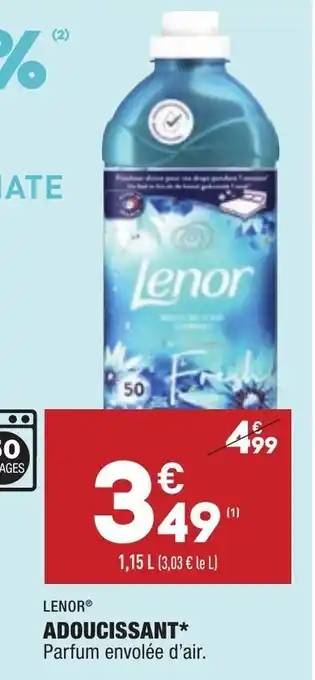 ALDI Adoucissant offre