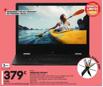 ALDI Ordinateur Portable offre