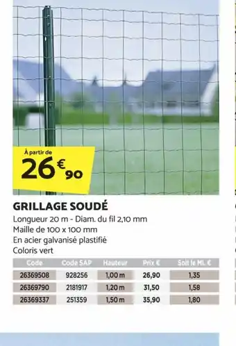 GRILLAGE SOUDÉ