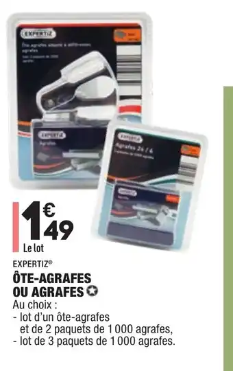 ALDI Ôte-Agrafes ou Agrafes offre