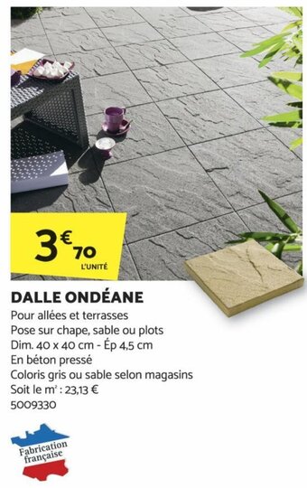 Bricomarché DALLE ONDÉANE offre