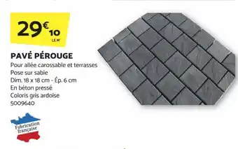 Bricomarché PAVÉ PÉROUGE offre