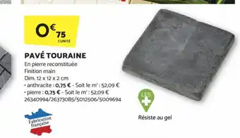 Bricomarché PAVÉ TOURAINE offre