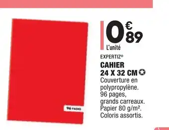 ALDI Cahier 24 x 32 cm offre