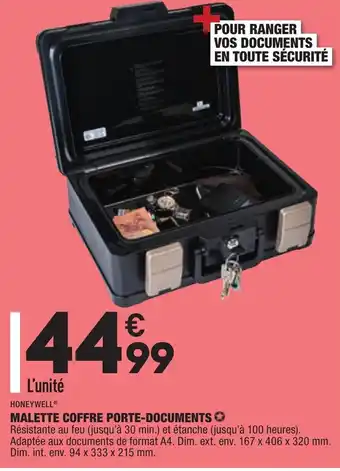 ALDI Malette coffre Porte-Documents offre