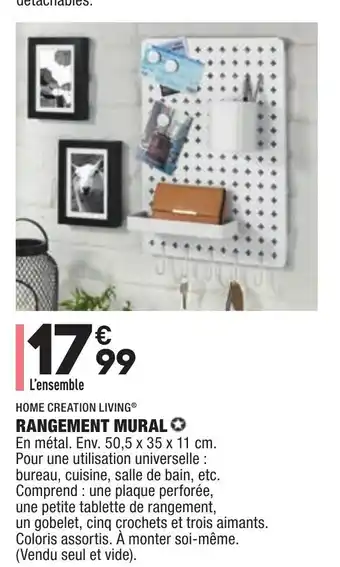ALDI Rangement Mural offre