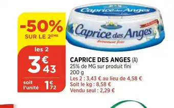 Bi1 Caprice des anges offre