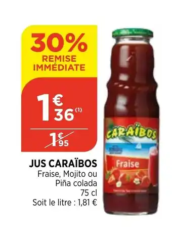 Bi1 Jus caraïbos offre