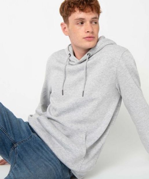 Gémo Sweat homme molletonné à capuche offre