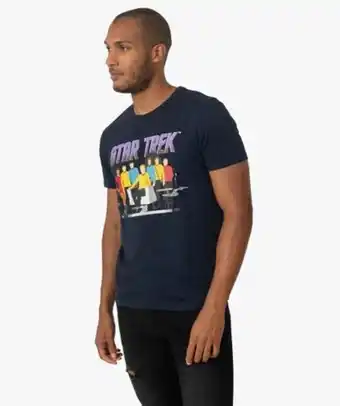 Tee-shirt homme avec motif star trek