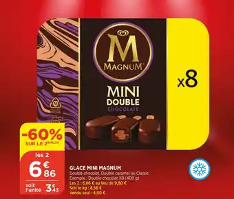 Bi1 Glace mini magnum offre