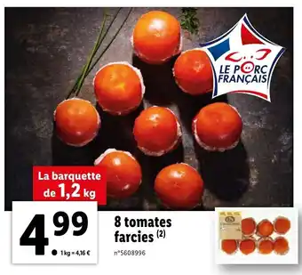 Lidl 8 Tomates farcies offre