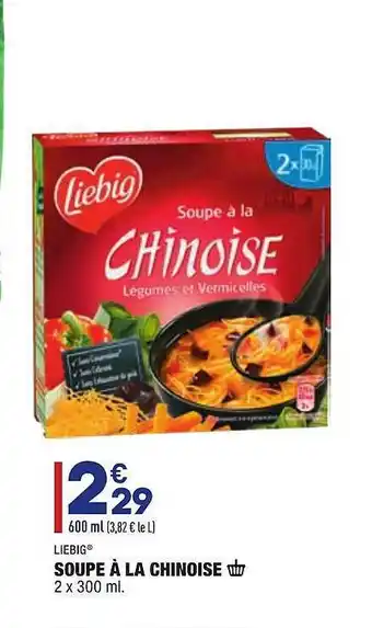 ALDI Soupe A la chinoise offre