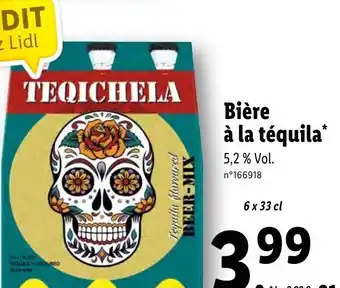 Lidl Bière à la téquila offre