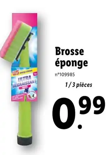 Lidl Brosse éponge offre