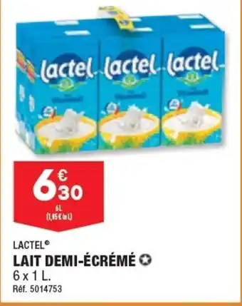 ALDI LAIT DEMI-ÉCRÉMÉ > offre