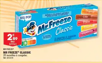 ALDI MR FREEZEⓇ CLASSIC 20 sucettes à congeler. offre