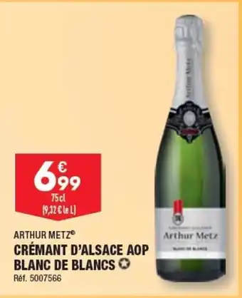 ALDI CRÉMANT D'ALSACE AOP BLANC DE BLANCS offre